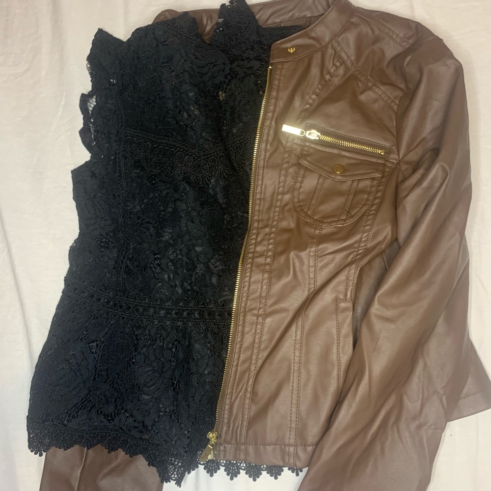 Shirt and jacket
